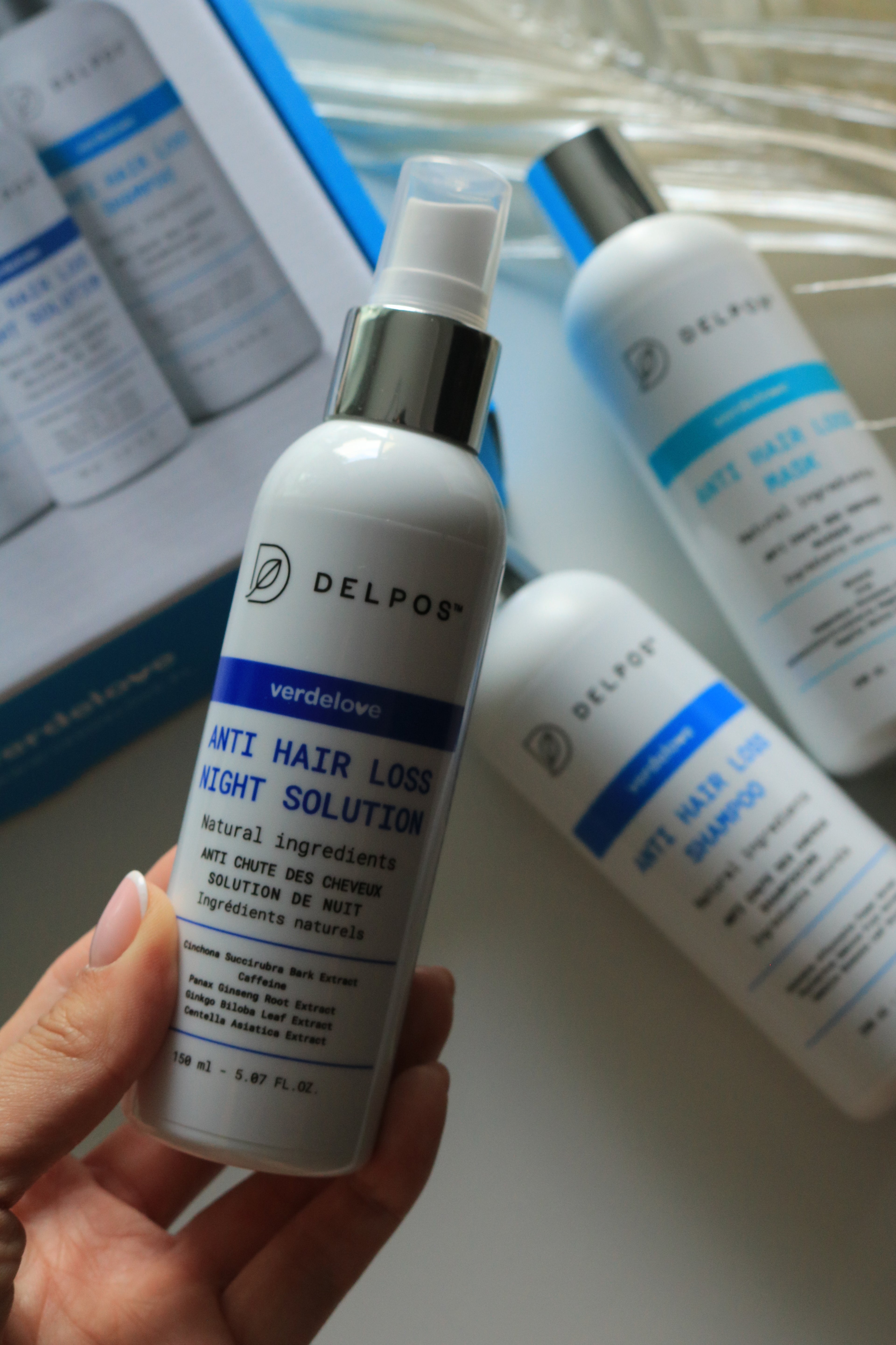 Delpos Night Solution oraz pozostałe produkty z zestawu Delpos